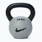 Гиря Nike Strength Rubber Coated 12 кг smoke grey