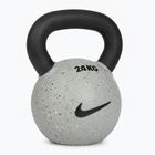 Гиря Nike Strength Rubber Coated 24 кг smoke grey