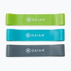 Набір гумок для тренувань Zestaw Gaiam Restore Mini Band Kit 3 szt. green/blue/navy