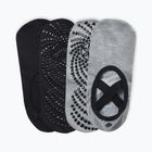 Шкарпетки Gaiam Grippy Yoga 2 pack grey/black