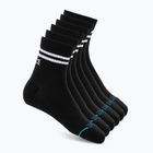 Шкарпетки Stance Core Quarter 6 pairs black
