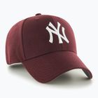 Кепка 47 Brand MLB New York Yankees MVP dark maroon