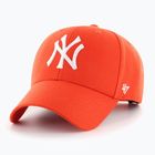 Кепка 47 Brand MLB New York Yankees MVP vibrant orange
