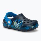 Шльопанці дитячі Crocs Fun Lab Luke Skywalker Lights Clog navy