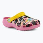 Шльопанці дитячі Crocs Ron English Party Animals Classic Clog Kids pink lemonade/multi