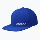 Бейсболка CCM Small Logo Flat Brim SR royal