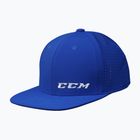 Бейсболка дитяча CCM Small Logo Flat Brim YTH royal