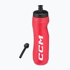Пляшка для води з трубочкою CCM 900 мл red