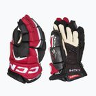 Рукавиці хокейні дитячі CCM JetSpeed FT6 Pro JR black/red/white