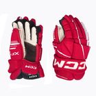 Рукавиці хокейні CCM Tacks XF80 SR red/white
