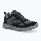 Чоловічі туфлі SKECHERS Burns Agoura чорні / сірі