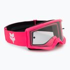 Окуляри велосипедні дитячі Fox Racing Main Core Jr pink/clear