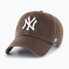 Кепка 47 Brand MLB New York Yankees CLEAN UP brown