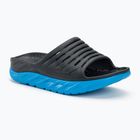 Жіночі шльопанці HOKA Ora Recovery Slide 2 чорне дерево / дрезденський синій