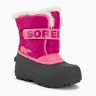 Снігоступи підліткові Sorel Snow Coммander tropic pink/deep blush