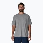 Футболка чоловіча Patagonia P-6 Logo Responsibili-Tee gravel heather