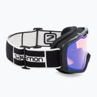 Маска лижна Salomon Aksium Photo black/aw blue L41150800