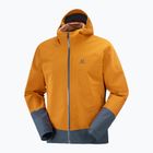 Куртка дощовик чоловіча Salomon Outrack 2.5L жовта LC1703600
