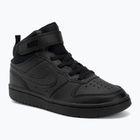 Взуття дитяче Nike Court Borough Mid 2 black/black/black