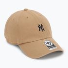 Кепка 47 Brand MLB New York Yankees Base Runner CLEAN UP khaki