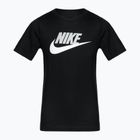 Футболка дитяча Nike Sportswear black/light smoke grey