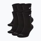 Шкарпетки чоловічі Nike Everyday Plus Cushioned Crew 6 pairs black/white