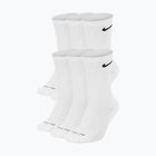 Шкарпетки чоловічі Nike Everyday Plus Cushioned Crew 6 pairs white/black