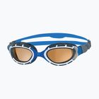 Окуляри для плавання Zoggs Predator Flex Polarized Ultra blue/ grey/ polarized copper