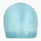 Шапочка для плавання TYR Long Hair Wrinkle Free Silicone light blue