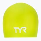 Шапочка для плавання TYR Long Hair Wrinkle Free Silicone limelight