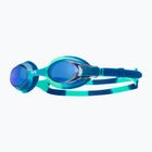 Окуляри для плавання дитячі TYR Swimple Tie Dye Mirrored blue/mint