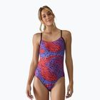 Купальник суцільний жіночий Tyr Cutoutfit Hodori orange/purple