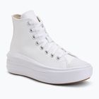 Кеди жіночі Converse Chuck Taylor All Star Move Platform Leather white