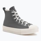 Кеди жіночі Converse Chuck Taylor All Star EVA Lift Platform Leather sharkskin/warm quarry/egret