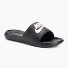 Жіночі шльопанці Nike Victori One Slide чорний/чорний/фіолетовий