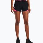 Шорти для тренувань жіночі Under Armour Play Up 3.0 чорно-рожеві 1344552