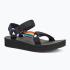 Сандалі жіночі Teva Midform Universal Pride black rainbow