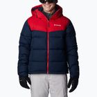 Куртка лижна чоловіча Columbia Iceline Ridge collegiate navy/mountain red