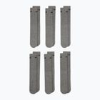 Шкарпетки Nike Everyday Cushioned 6 par carbon heather/black