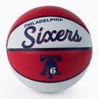 Міні м'яч баскетбольний  Wilson NBA Team Retro Mini Philadelphia 76ers WTB3200XBPHI розмір 3