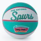 Міні м'яч баскетбольний  Wilson NBA Team Retro Mini San Antonio Spurs WTB3200XBSAN розмір 3