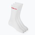 Шкарпетки Wilson Crew Logo 3 пари bright white