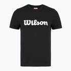 Жіноча тенісна футболка Wilson Team Graphic Script W чорний шрифт