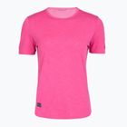 Жіноча бігова футболка Saucony Stopwatch SS fuchsia heather