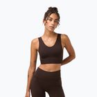 Бюстгальтер для тренувань Sweaty Betty Stamina Seamless Scoop espresso brown