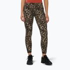 Легінси для тренувань жіночі Sweaty Betty Power Piping Workout 7/8 brown ink leopard print