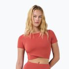 Футболка для йоги жіноча Sweaty Betty All Day Wrap terrazzo red