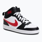 Кросівки дитячі Nike Court Borough Mid 2 white/white/black/university red