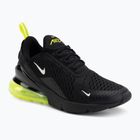 Кросівки чоловічі Nike Air Max 270 black/volt/reflect silver/white