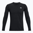 Лонгслів для тренувань чоловічий Under Armour CG Armour Fitted Crew black/white